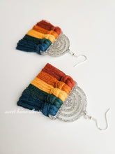 Load image into Gallery viewer, Glitter Rainbow Earrings
