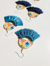 Load image into Gallery viewer, Tribal Pattern Macrame Earrings - more colors
