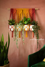 Load image into Gallery viewer, Macrame Wall Plant Hanging
