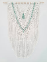 Load image into Gallery viewer, Macrame Wall Hanging - &quot;Vee&quot;
